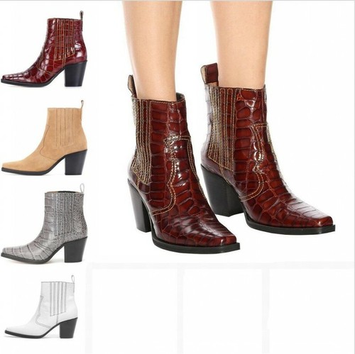 high heel cowboy booties